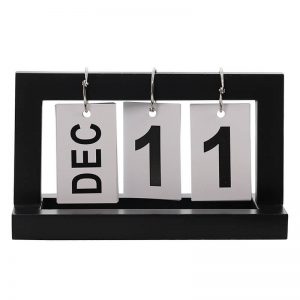 Wooden Desk Calendar