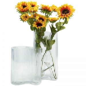 Geometric Glass Vase