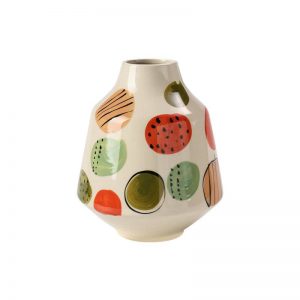 Hand Painted Ceramic Vase