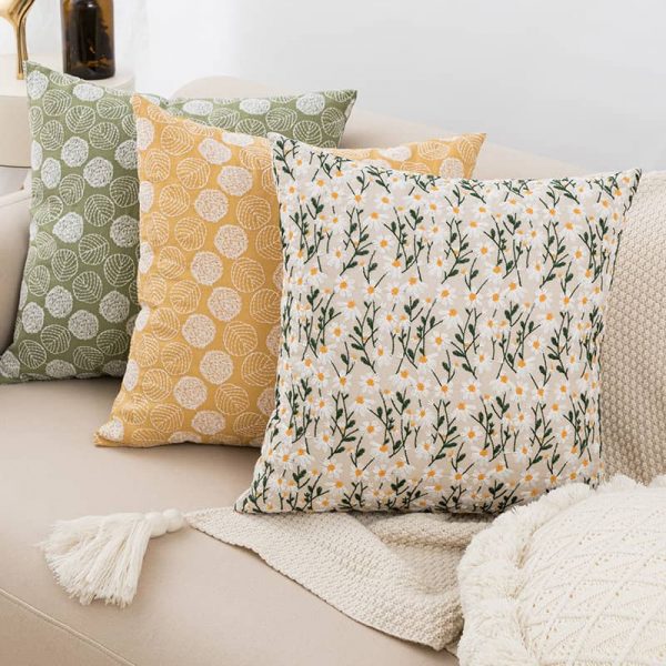 Embroidery Cushion Cover