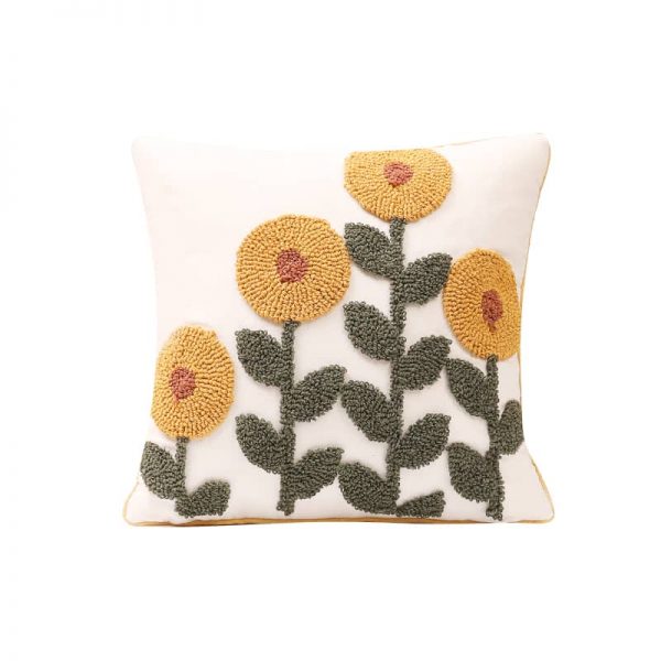 Embroidery Pillow Cover