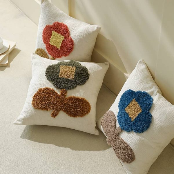 Flower Pillow Cover