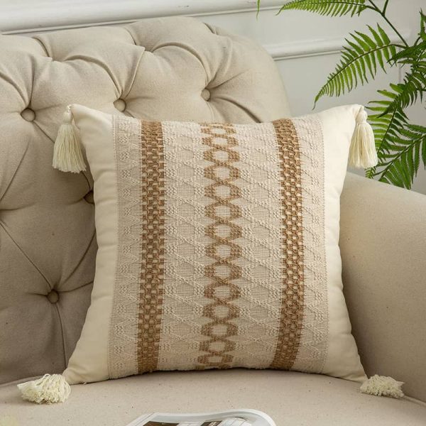 Tassel Pillow Cover