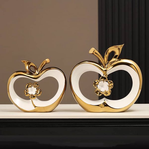 Ceramic Apple Ornament