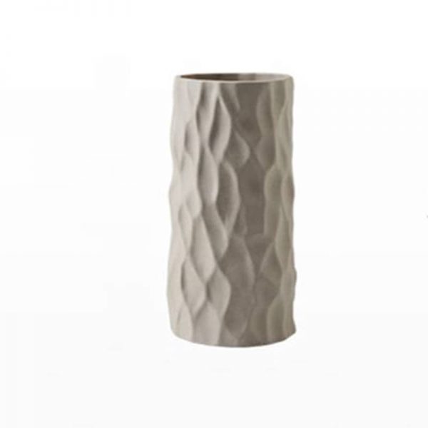 White Matte Ceramic Vase