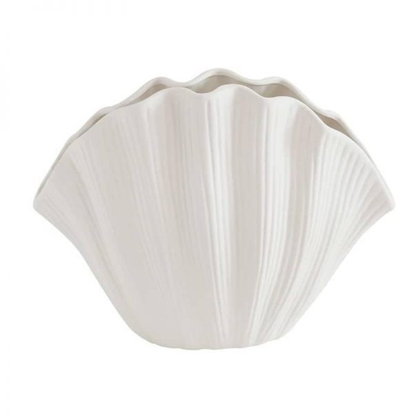 Shell Shape Ceramic Vase