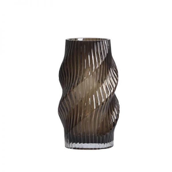 Twisted Glass Vase