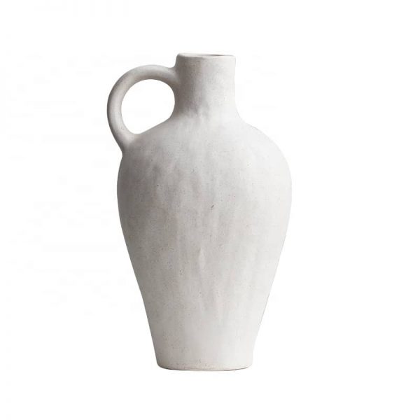 Beige Ceramic Vase