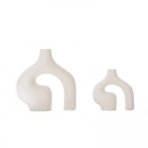 White Ceramic Vase